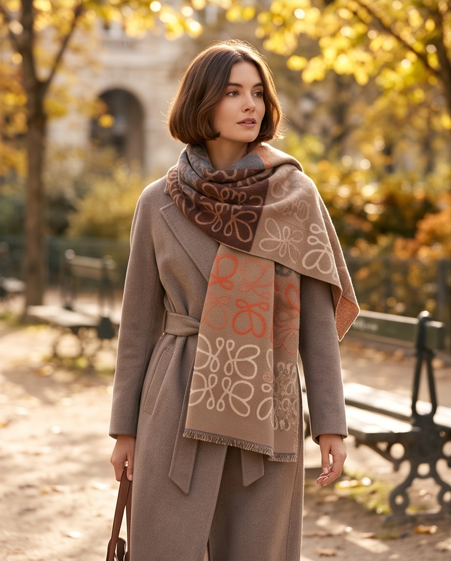 Multi Print Scarf