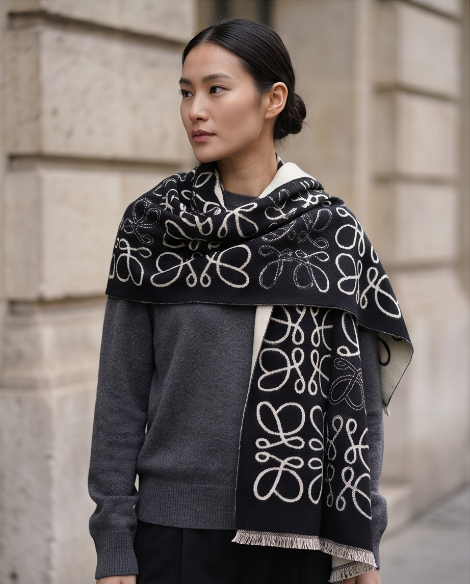 Multi Print Scarf